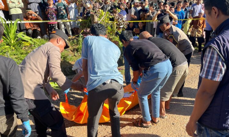Pembunuhan Sadis di Desa Bumi Kawa OKU, Pelaku Tebas Tetangga Hingga Tewas