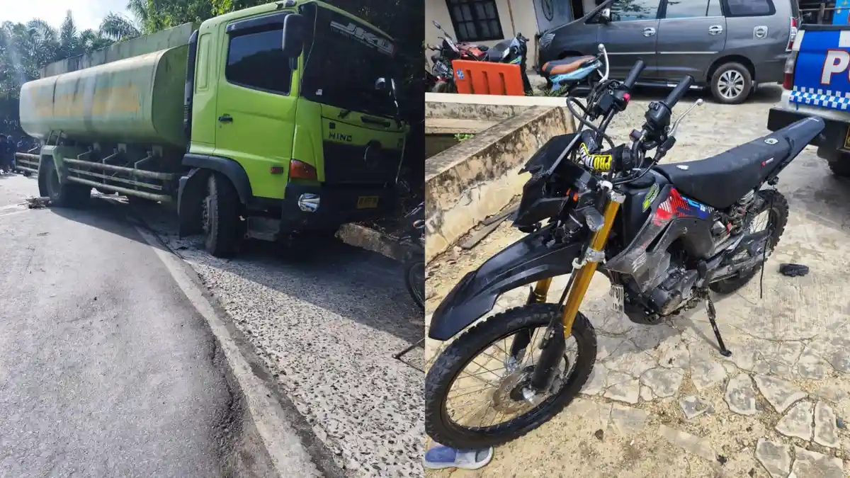 Kecelakaan Maut di Jalan Bontang-Sangatta, Pengendara Motor Tewas Usai Tabrakan dengan Truk Tangki