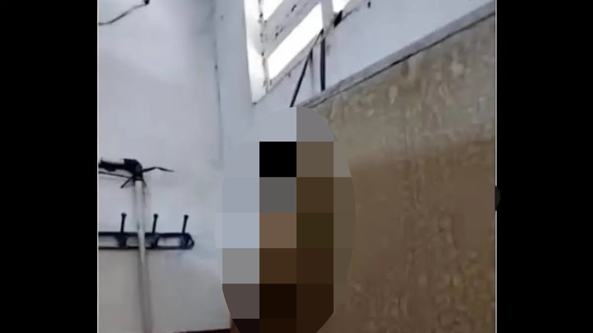 Mayat Pria Ditemukan Tergantung di Toilet Pasar Basah Marakash Bekasi