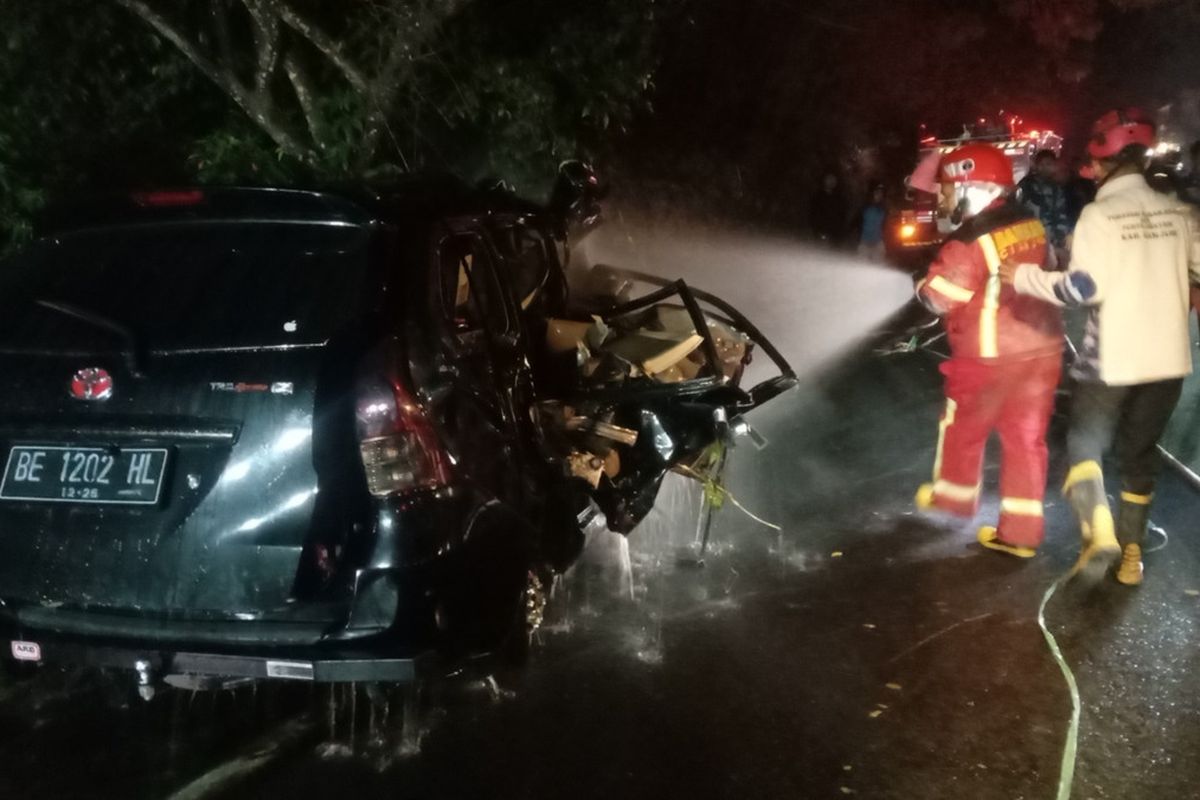 Kecelakaan Beruntun di Jalan Raya Puncak-Cianjur, 4 Orang Tewas